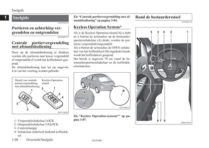 2013-2016 Mitsubishi Attrage Bedienungsanleitung | Niederländisch