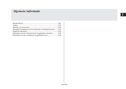 2013-2016 Mitsubishi Attrage Bedienungsanleitung | Niederländisch