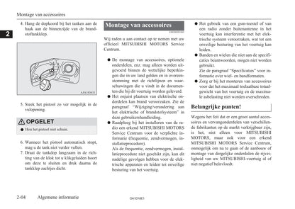 2013-2016 Mitsubishi Attrage Bedienungsanleitung | Niederländisch