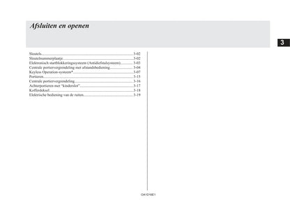 2013-2016 Mitsubishi Attrage Bedienungsanleitung | Niederländisch