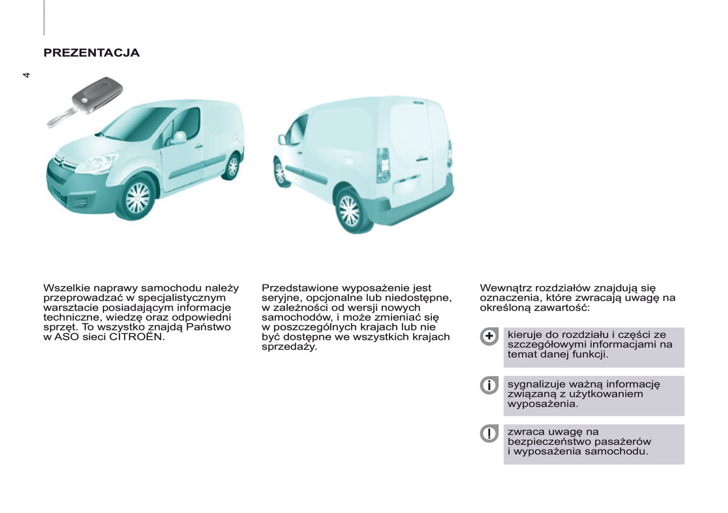 2015-2020 Citroën Berlingo Manuel du propriétaire | Polonais