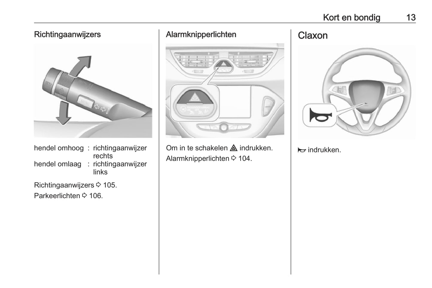 2018-2019 Opel Corsa Manuel du propriétaire | Néerlandais