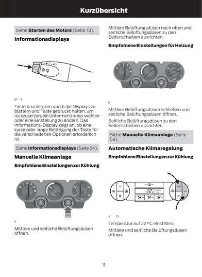 2011-2012 Ford Fusion Owner's Manual | German