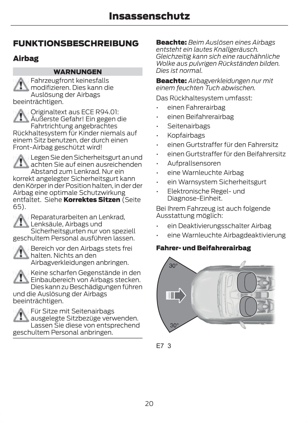 2011-2012 Ford Fusion Owner's Manual | German