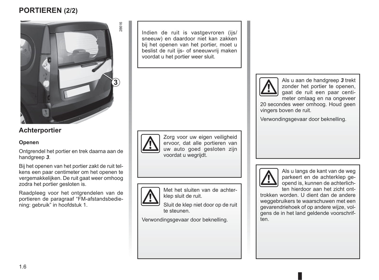 2009-2011 Renault Kangoo Manuel du propriétaire | Néerlandais