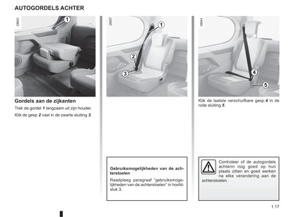 2009-2011 Renault Kangoo Manuel du propriétaire | Néerlandais