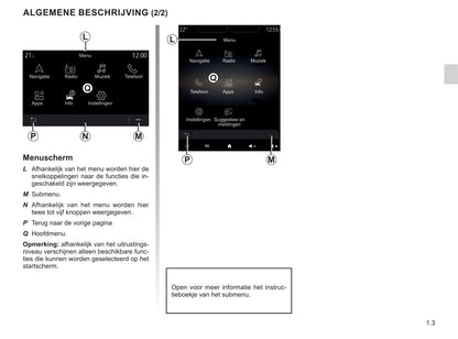 Renault Easy Connect Multimediasystemen Handleiding 05/2021