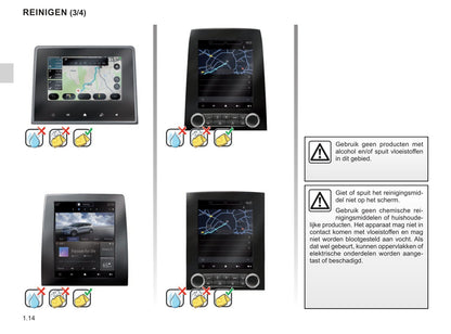 Renault Easy Connect Multimediasystemen Handleiding 05/2021