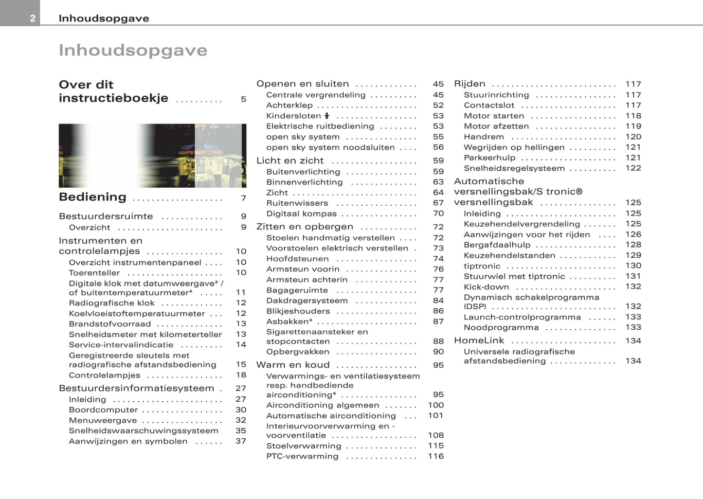 2004-2008 Audi A3 Gebruikershandleiding | Nederlands