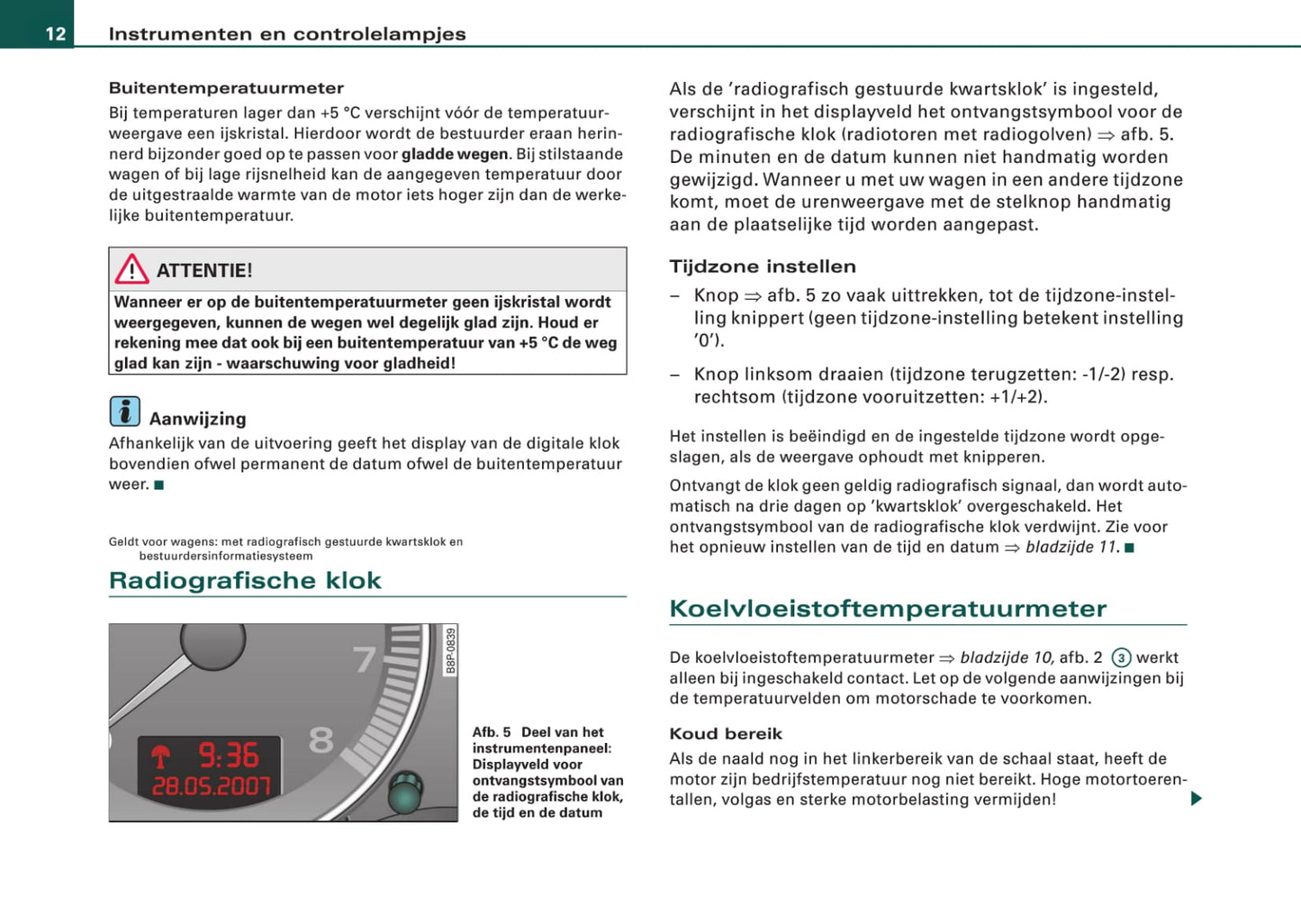 2004-2008 Audi A3 Gebruikershandleiding | Nederlands