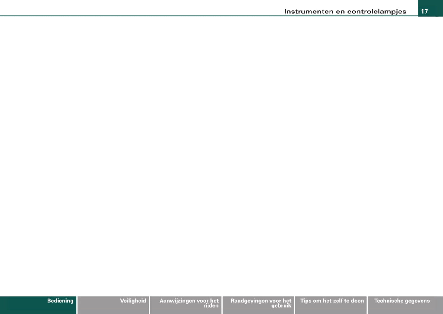 2004-2008 Audi A3 Gebruikershandleiding | Nederlands