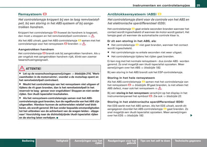 2004-2008 Audi A3 Gebruikershandleiding | Nederlands