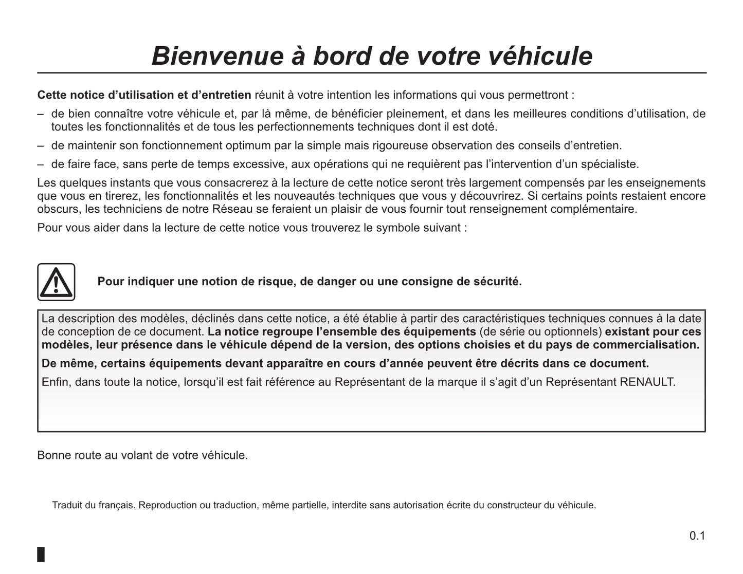 2012-2013 Renault Wind Owner's Manual | French