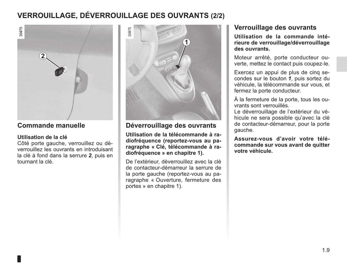 2012-2013 Renault Wind Owner's Manual | French