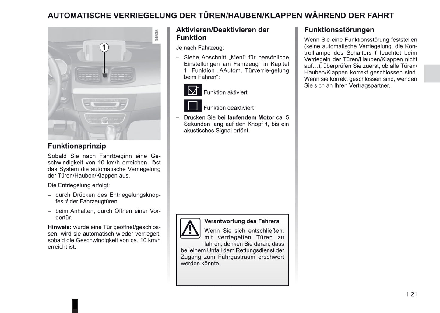 2009-2014 Renault Fluence Z.E. Manuel du propriétaire | Allemand