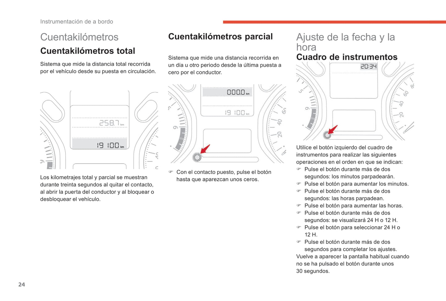 2018-2019 Citroën C-Elysee Manuel du propriétaire | Espagnol