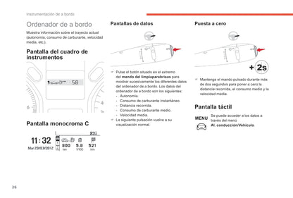 2018-2019 Citroën C-Elysee Manuel du propriétaire | Espagnol