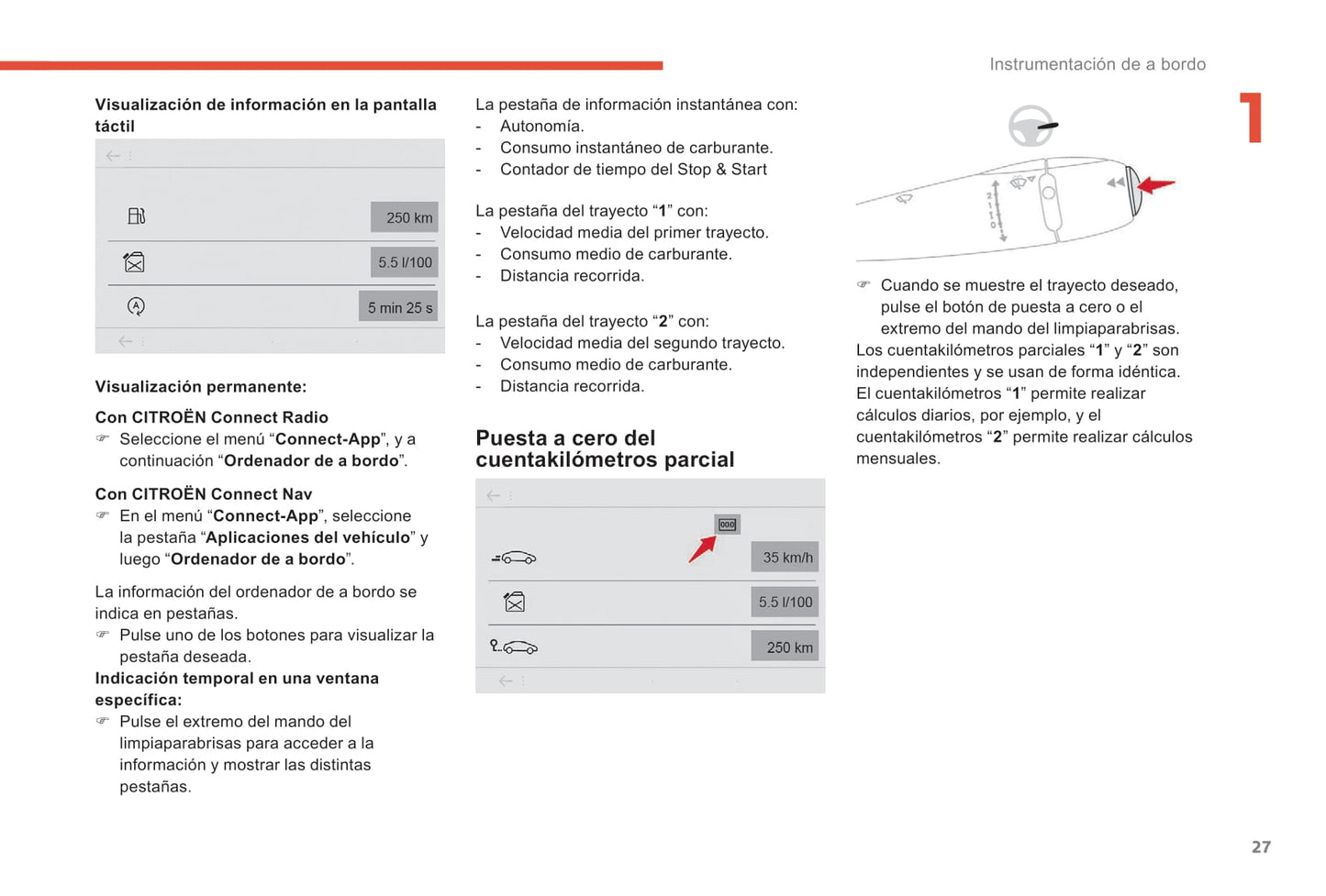 2018-2019 Citroën C-Elysee Manuel du propriétaire | Espagnol