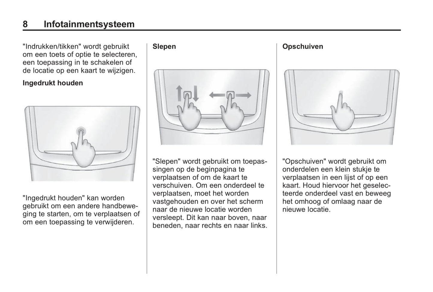 Cadillac Cue Handleiding 2014-2015