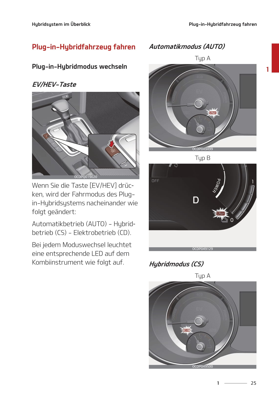 2020-2021 Kia Ceed Plug-in Hybrid Bedienungsanleitung | Deutsch