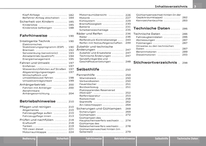 2007-2011 Audi A4 Gebruikershandleiding | Duits