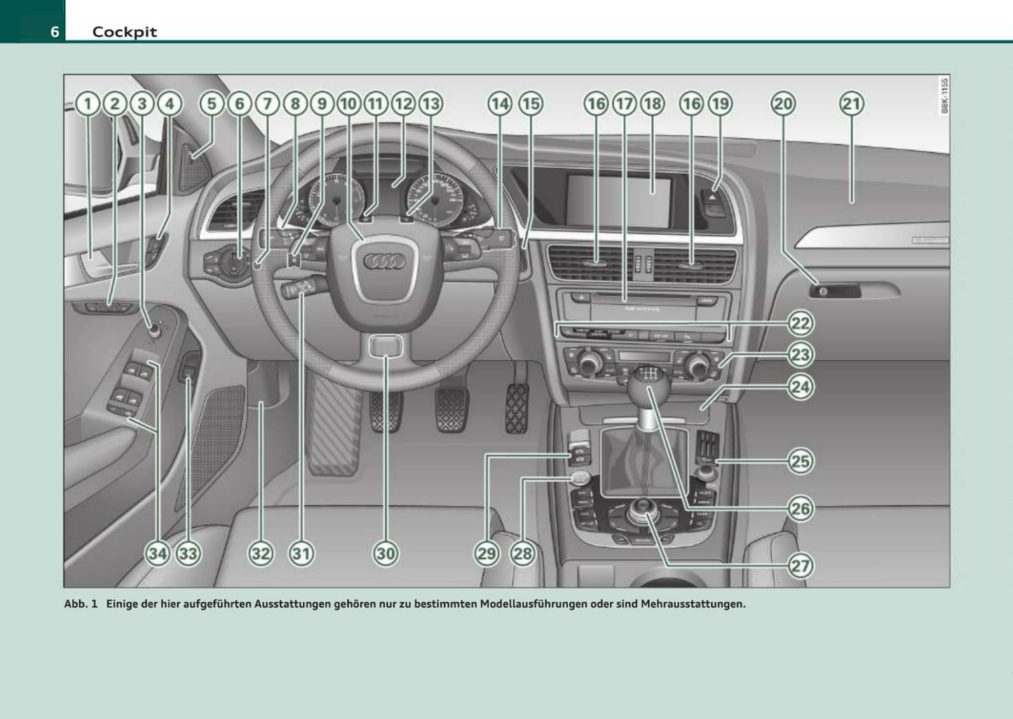 2007-2011 Audi A4 Gebruikershandleiding | Duits