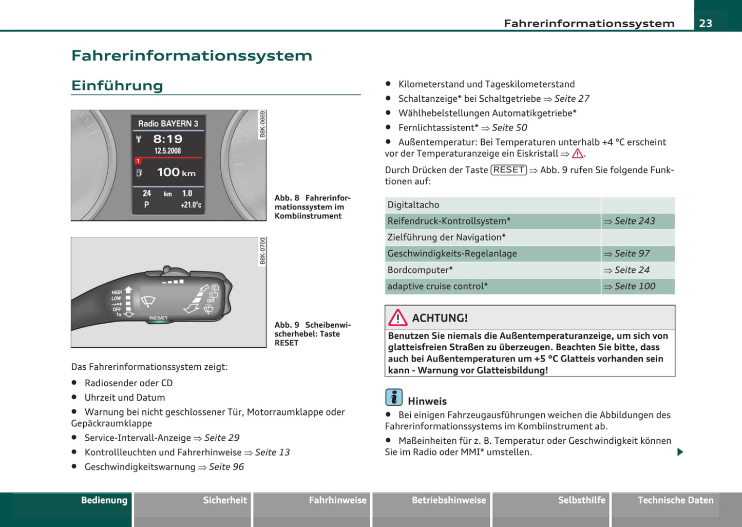 2007-2011 Audi A4 Gebruikershandleiding | Duits