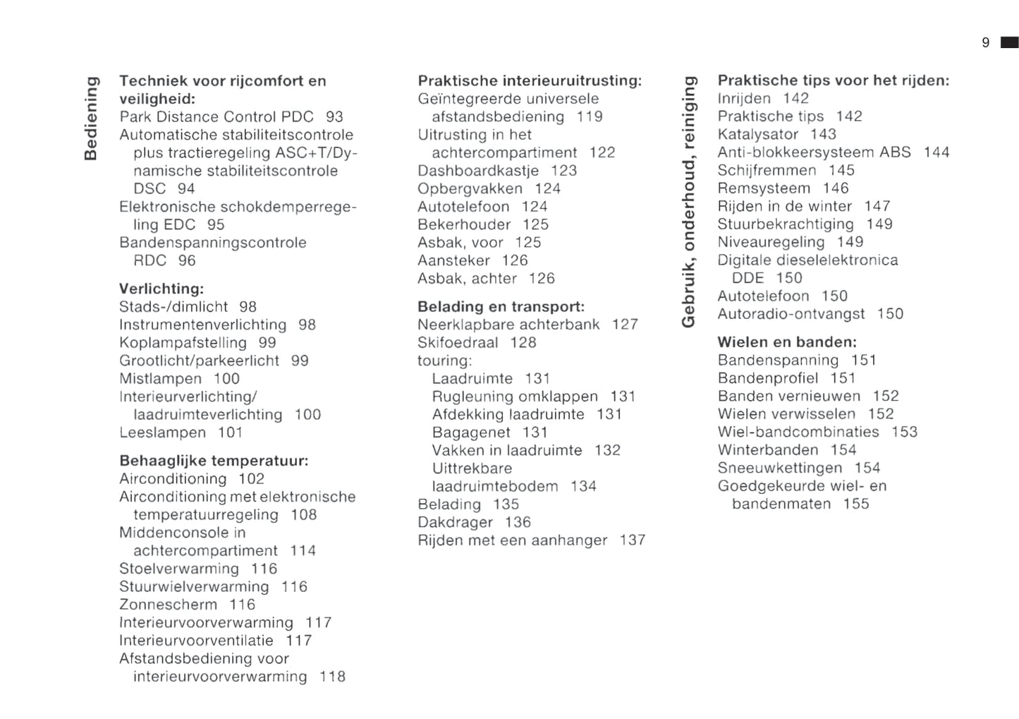 2000-2001 BMW 5 Series Bedienungsanleitung | Niederländisch