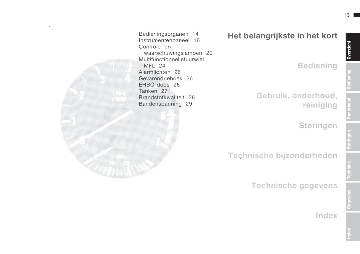 2000-2001 BMW 5 Series Bedienungsanleitung | Niederländisch