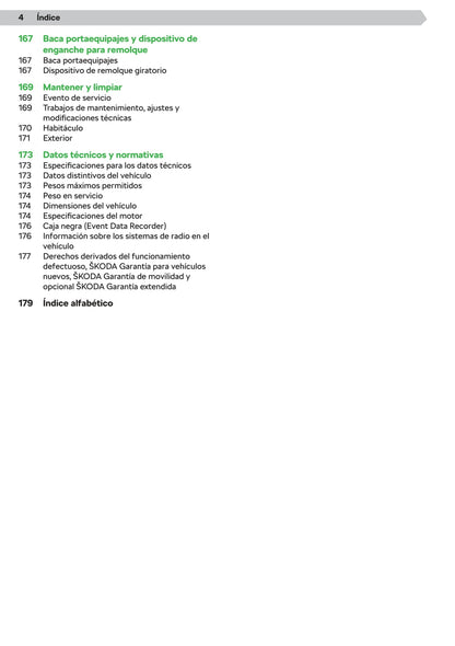 2019-2020 Skoda Kamiq Owner's Manual | Spanish