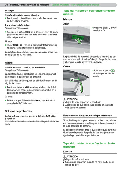 2019-2020 Skoda Kamiq Owner's Manual | Spanish