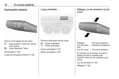 2017 Opel Combo Owner's Manual | Spanish