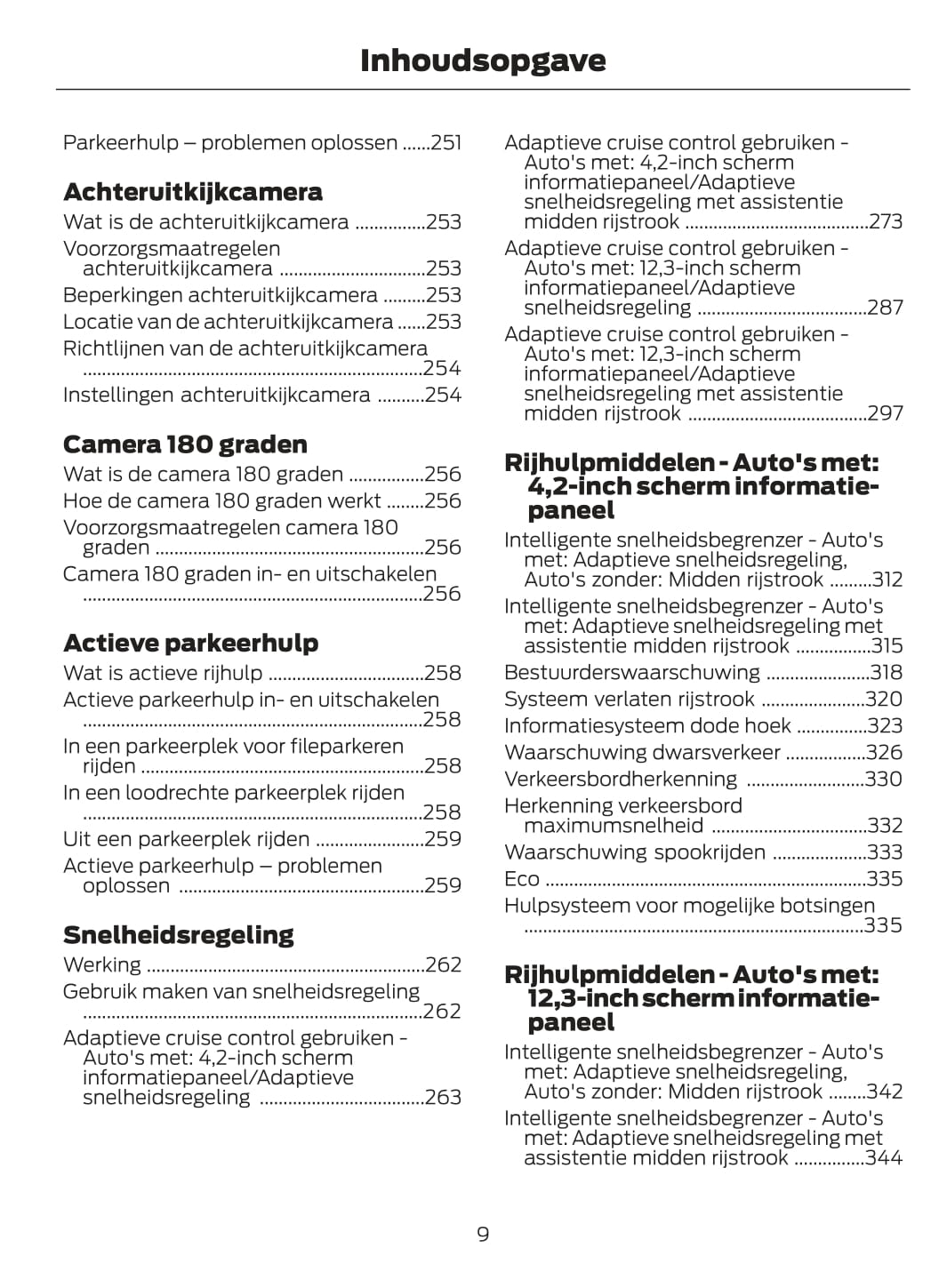 2020-2021 Ford Puma Owner's Manual | Dutch