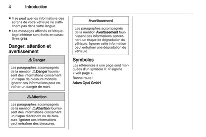 2010-2015 Opel Antara Owner's Manual | French