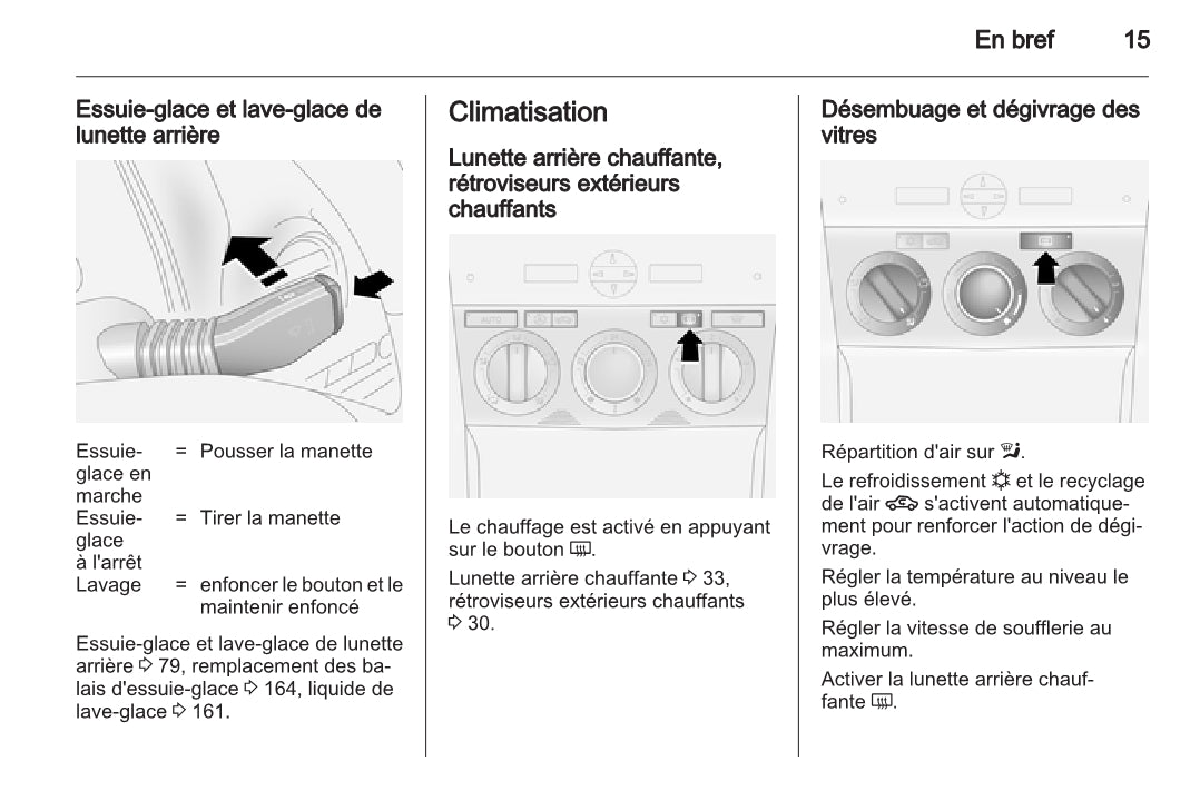 2010-2015 Opel Antara Owner's Manual | French