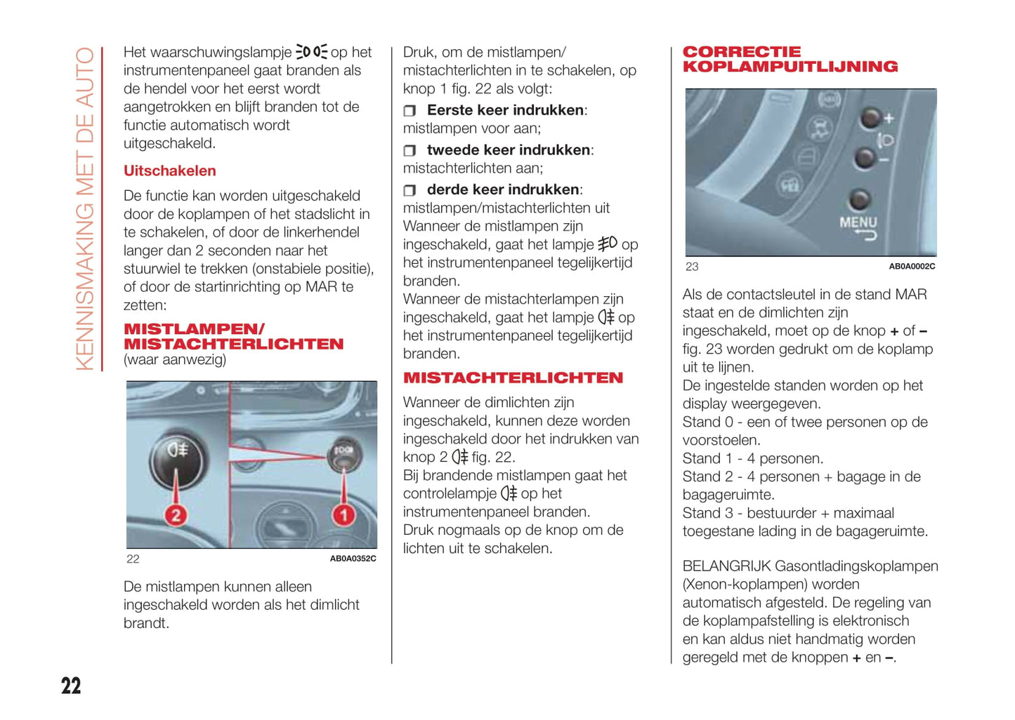 2016-2017 Abarth 500 Gebruikershandleiding | Nederlands