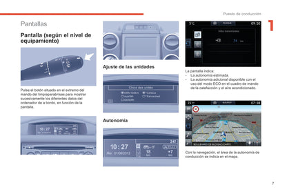 2017-2018 Citroën e-Berlingo Multispace/Berlingo Electric Owner's Manual | Spanish