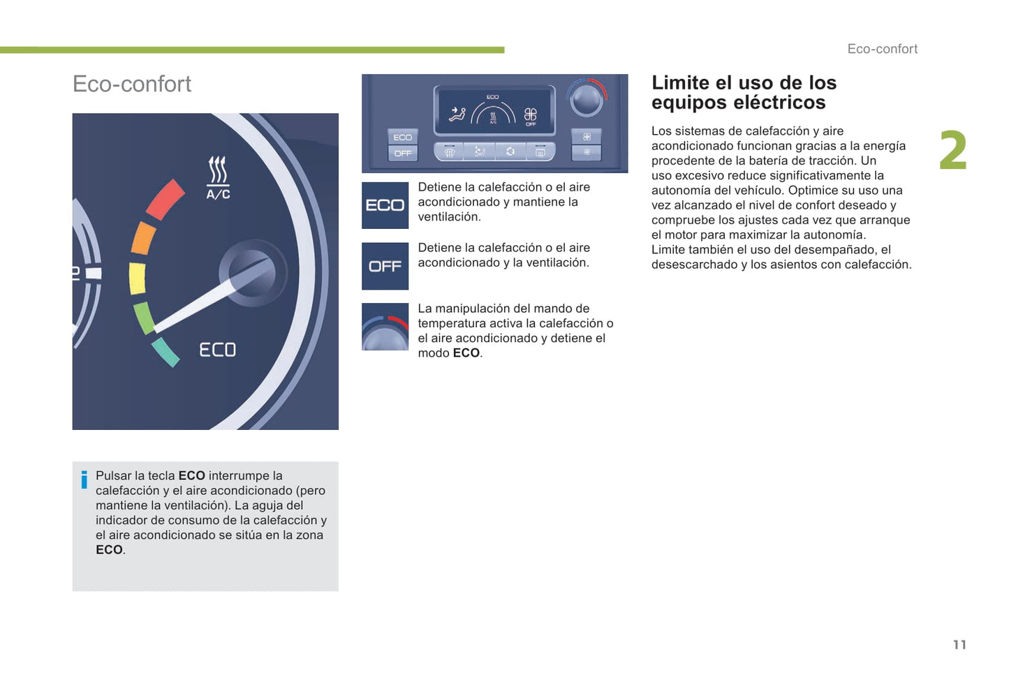 2017-2018 Citroën e-Berlingo Multispace/Berlingo Electric Owner's Manual | Spanish