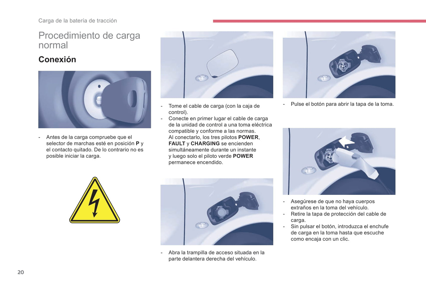 2017-2018 Citroën e-Berlingo Multispace/Berlingo Electric Owner's Manual | Spanish