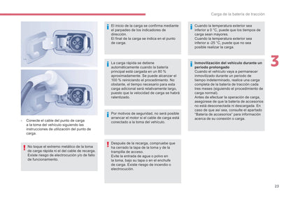 2017-2018 Citroën e-Berlingo Multispace/Berlingo Electric Owner's Manual | Spanish