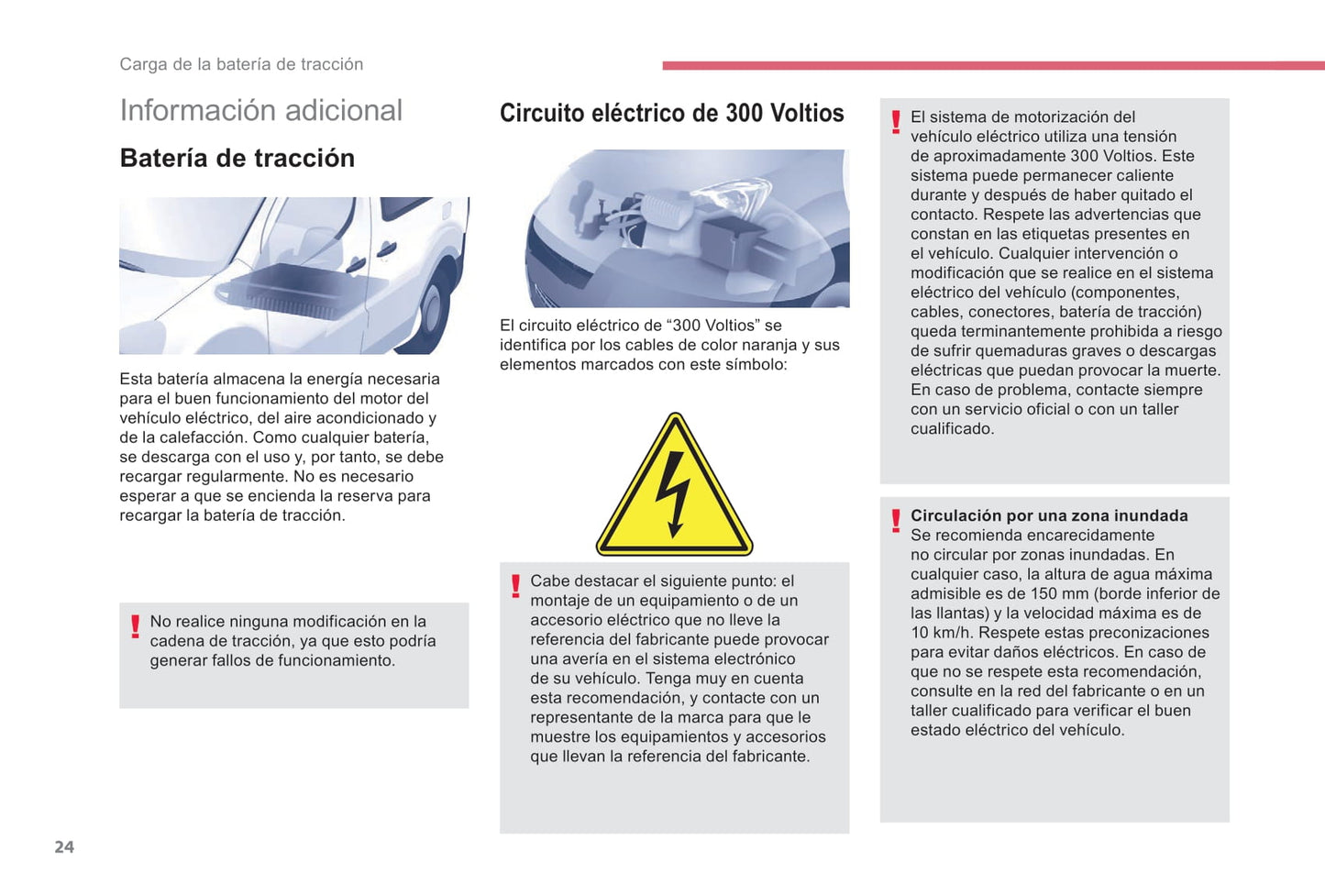 2017-2018 Citroën e-Berlingo Multispace/Berlingo Electric Owner's Manual | Spanish