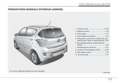 2014-2015 Hyundai i10 Gebruikershandleiding | Frans