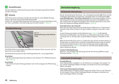 2008-2013 Skoda Superb Bedienungsanleitung | Deutsch