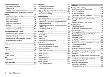 2018-2019 Skoda Kodiaq Owner's Manual | English