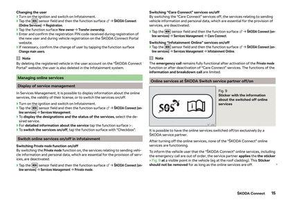 2018-2019 Skoda Kodiaq Owner's Manual | English