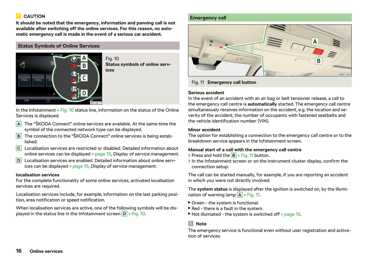 2018-2019 Skoda Kodiaq Owner's Manual | English