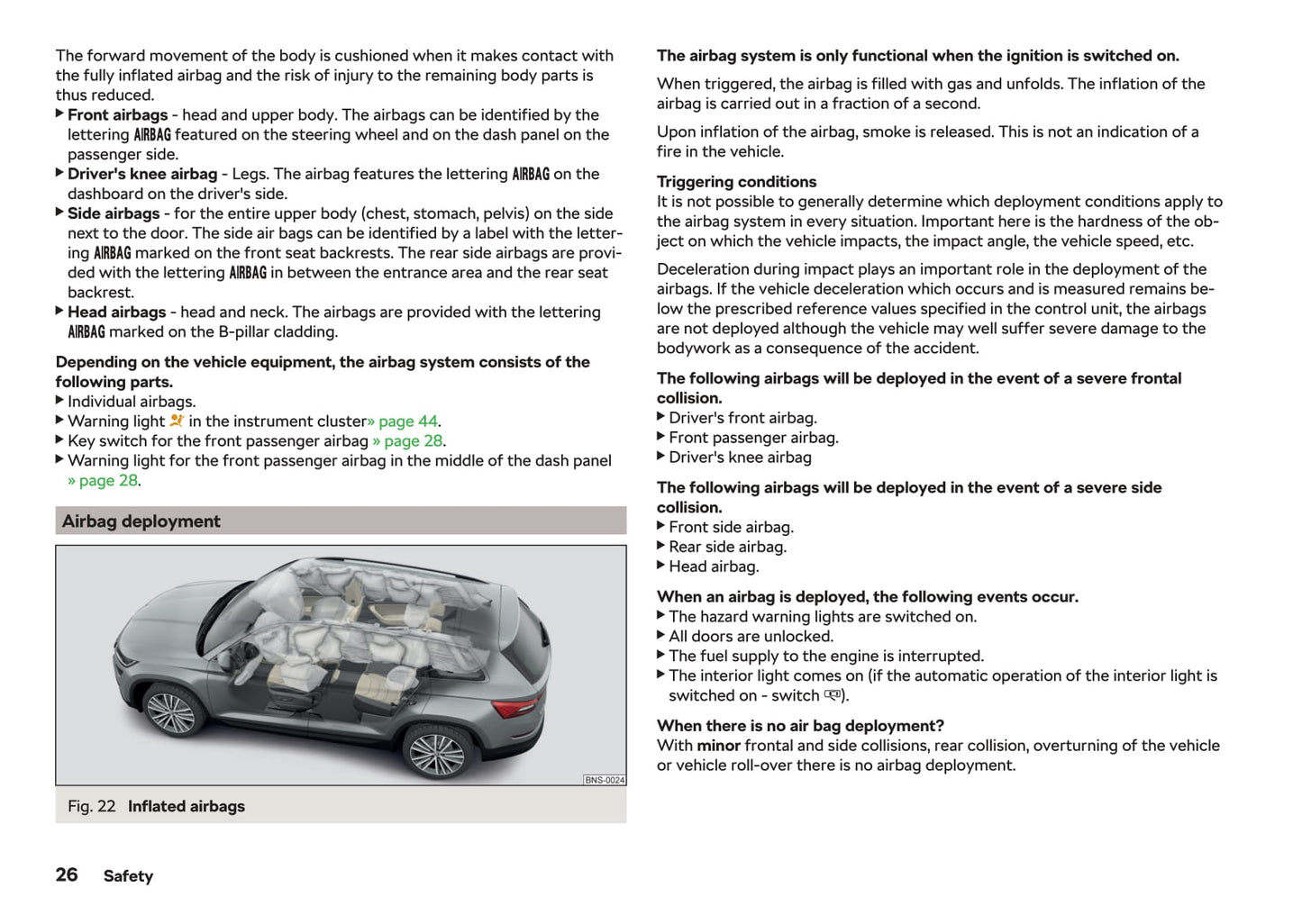 2018-2019 Skoda Kodiaq Owner's Manual | English