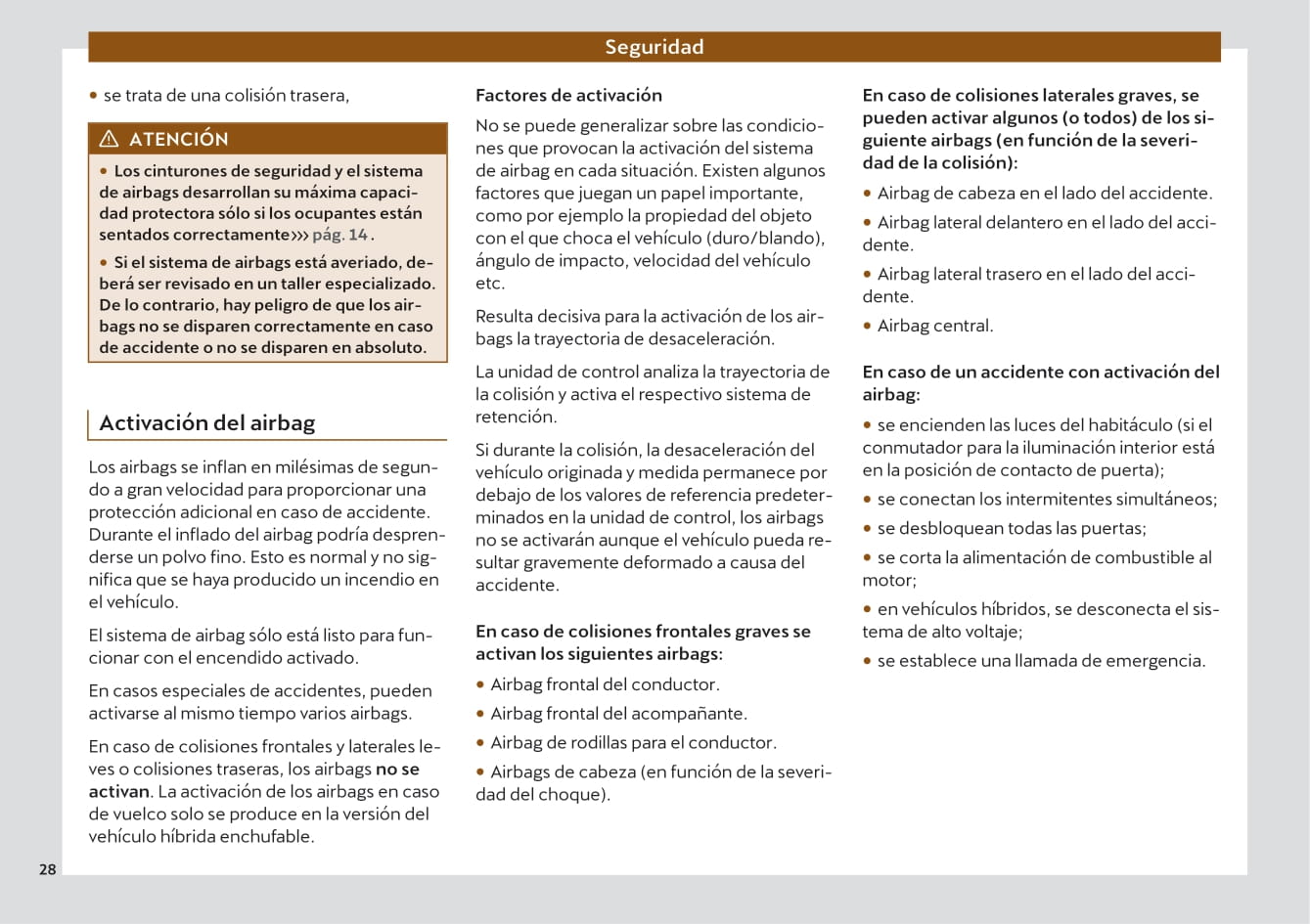 2020-2023 Cupra Formentor Manuel du propriétaire | Espagnol