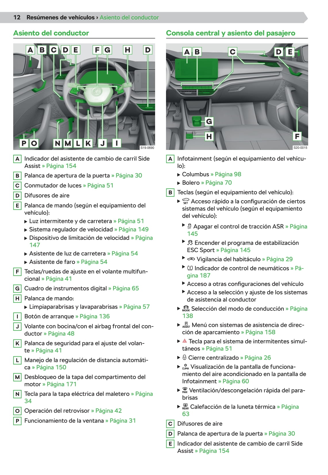 2020-2021 Skoda Octavia Owner's Manual | Spanish