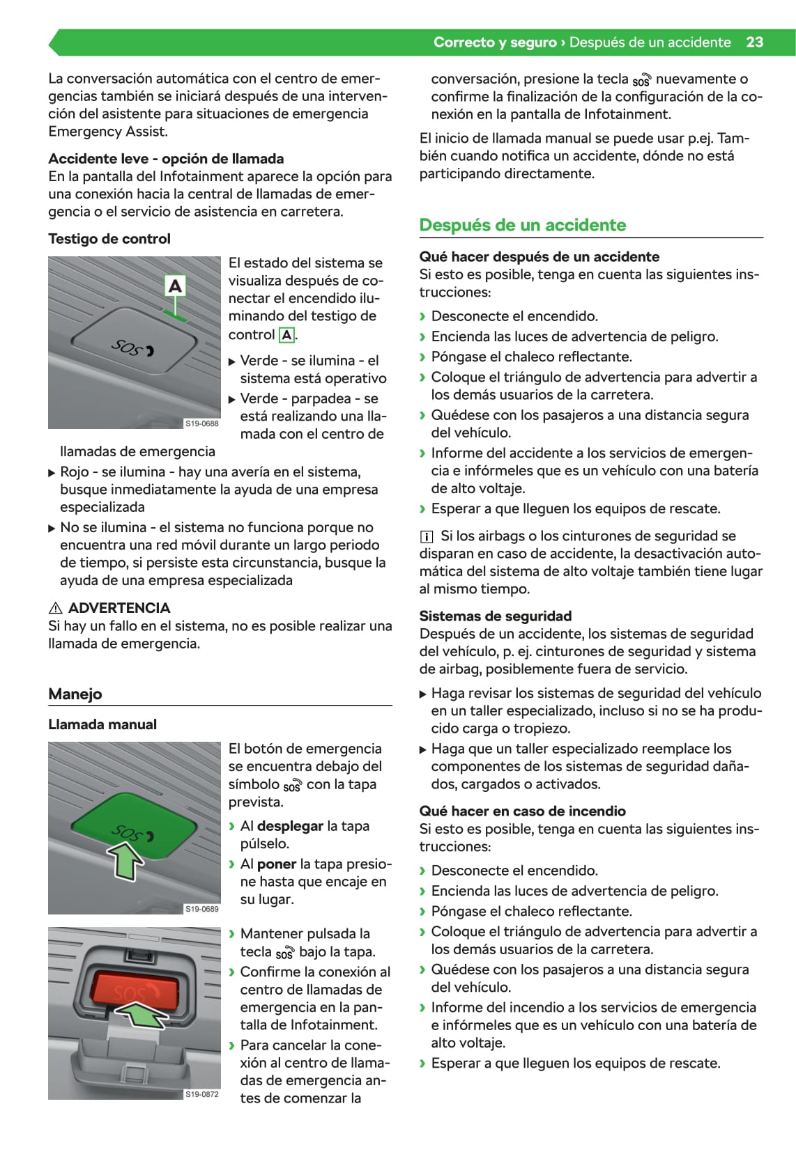 2020-2021 Skoda Octavia Owner's Manual | Spanish